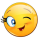 smiley knipoog